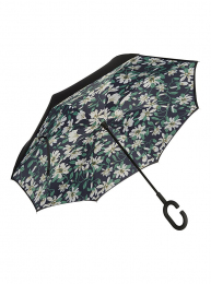 gallery/white-flower-hand-free-reverse-umbrella